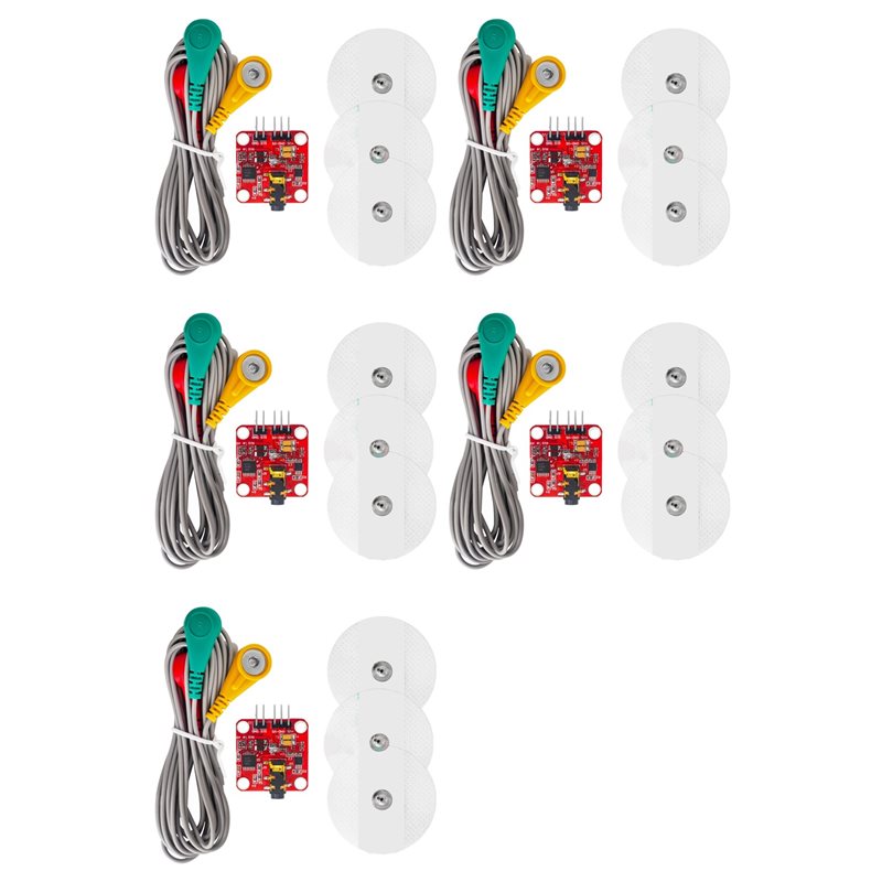 Muscle Sensor Emg - A52T 5X Modul Sensor Listrik Otot