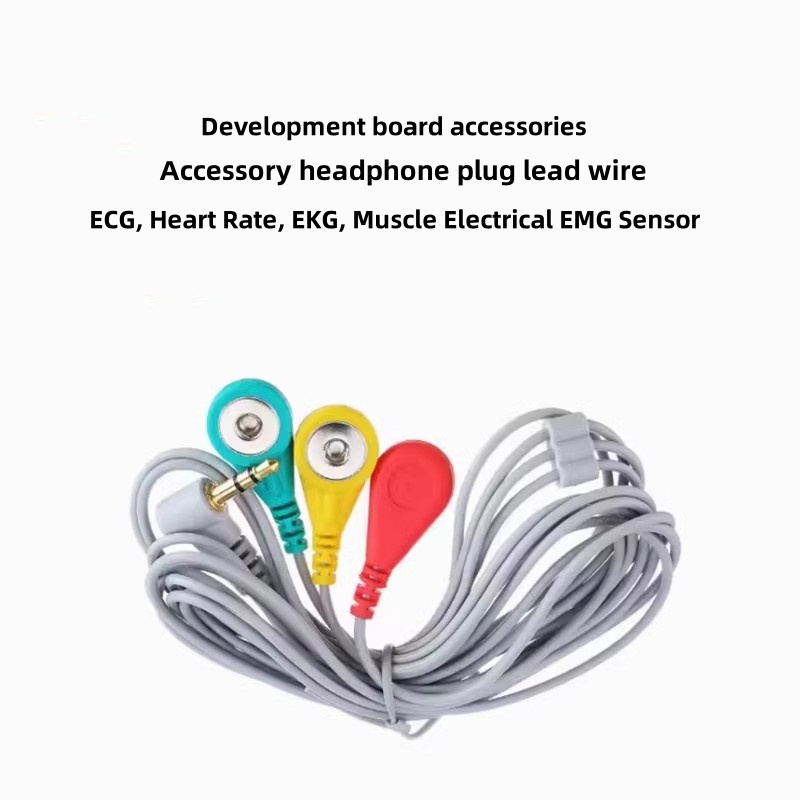 Muscle Sensor Emg - ECG, detak jantung, EKG, Aksesori Sensor