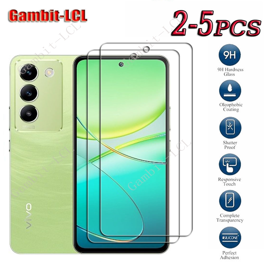 Vivo V40 - Kaca Tempered asli HD 9H, untuk