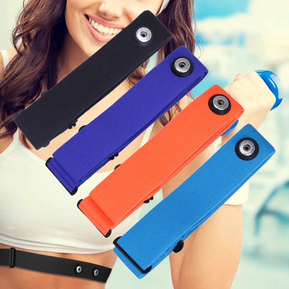 Breath Rate Monitor - 4 Warna Tali Monitor Detak Jantung