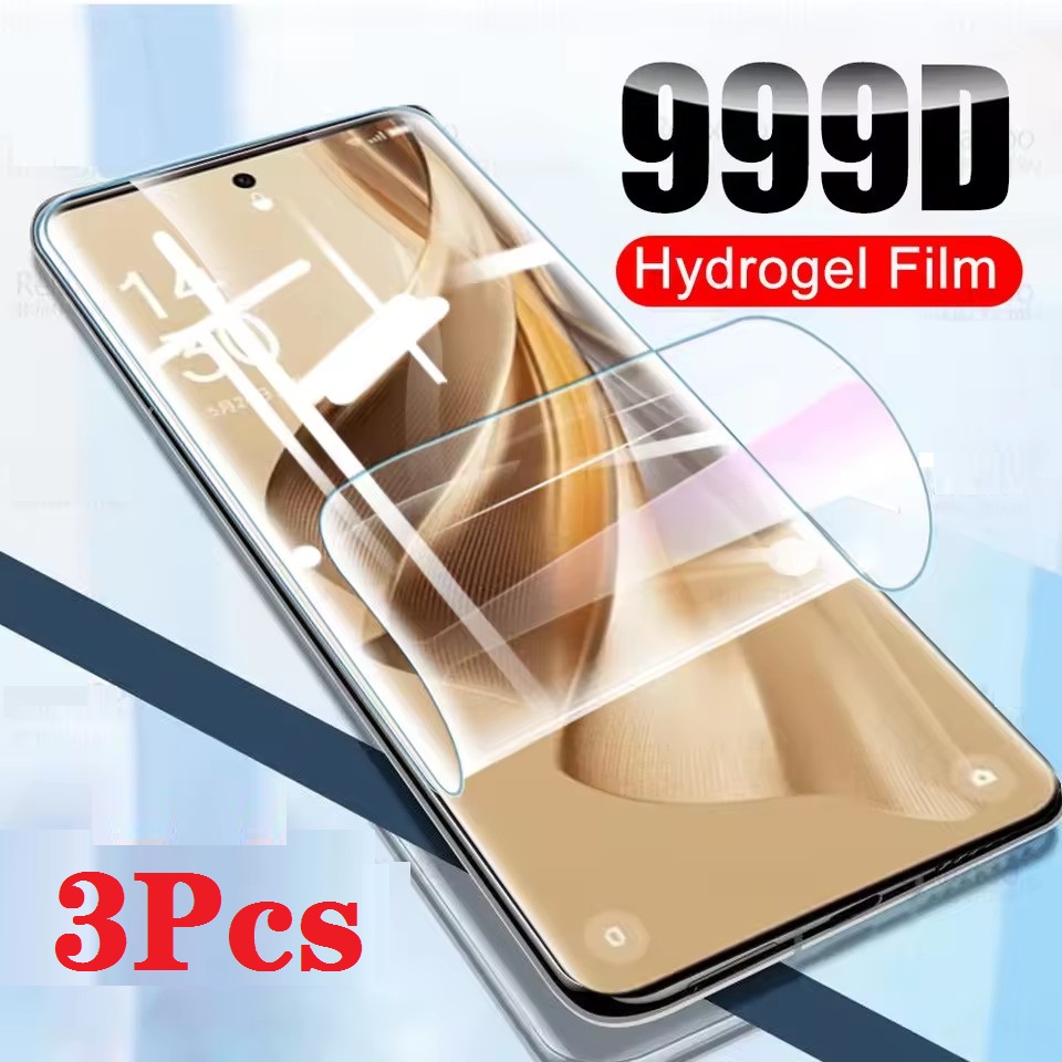 Oppo Reno 12 - 3 Buah Film Hidrogel untuk OPPO