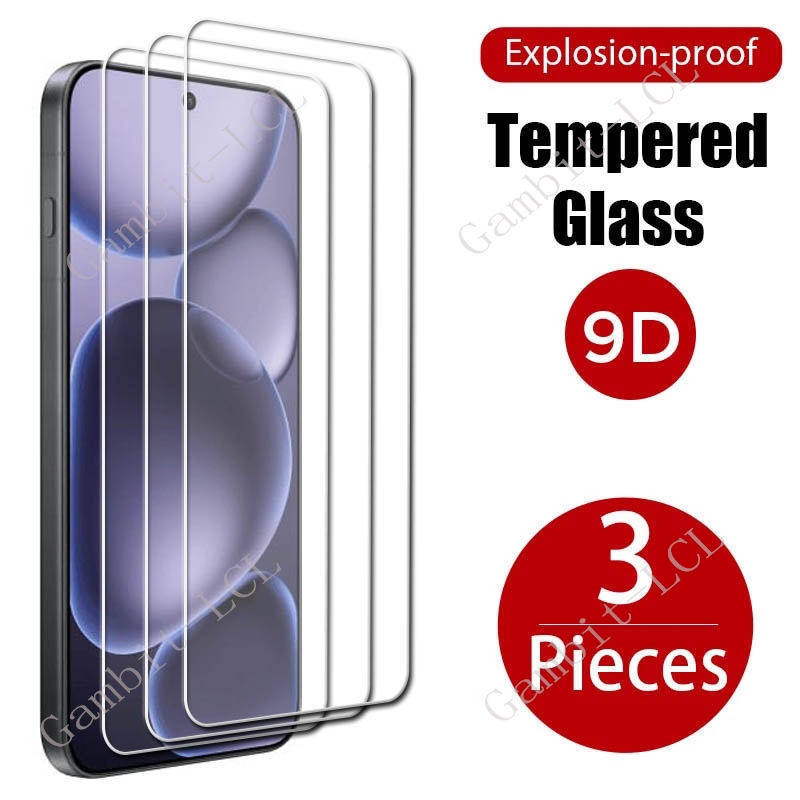 Oppo Find X8 - 3 Buah Kaca Tempered Pelindung untuk