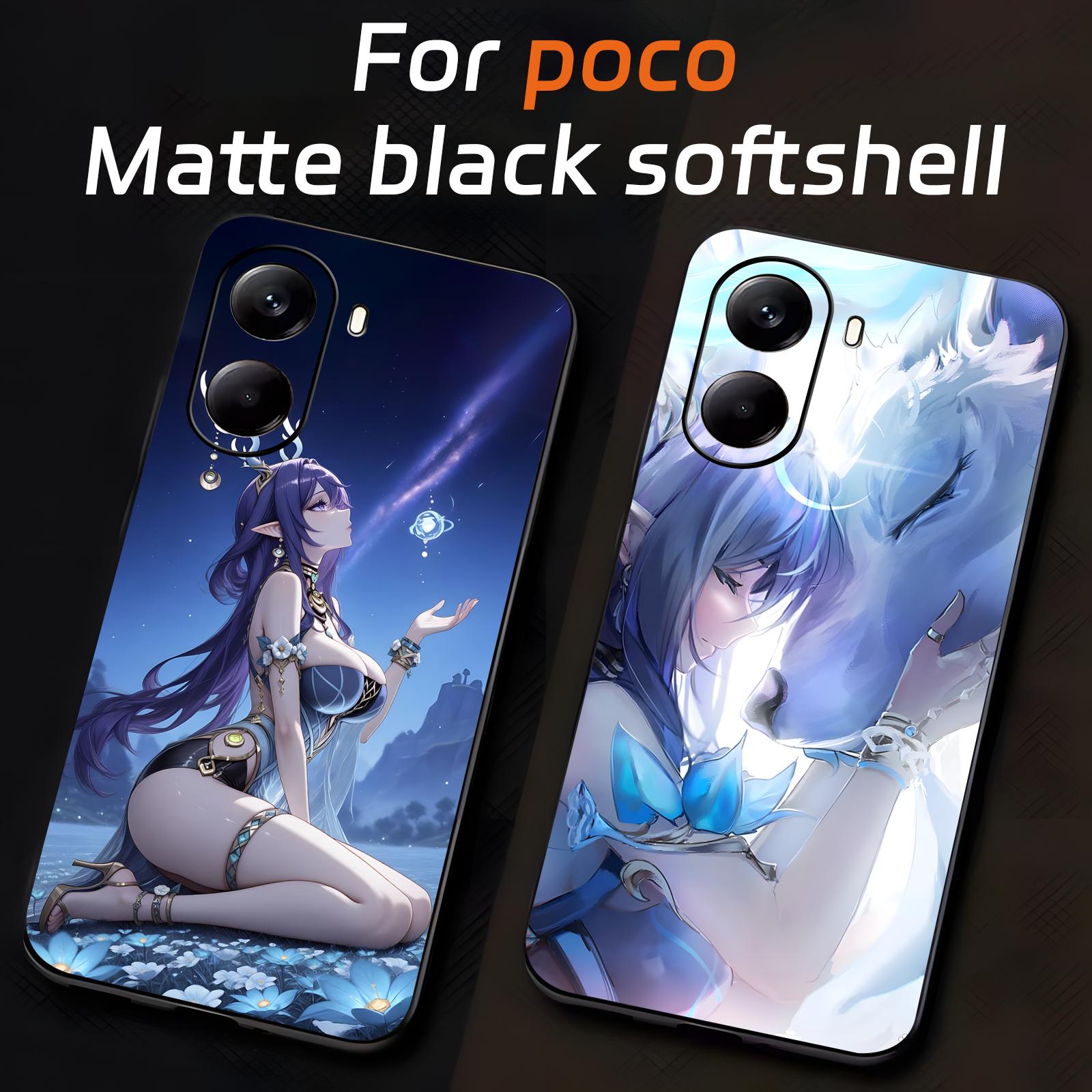 Xiaomi Poco X6 - Casing Ponsel Genshin Impact Lauma untuk