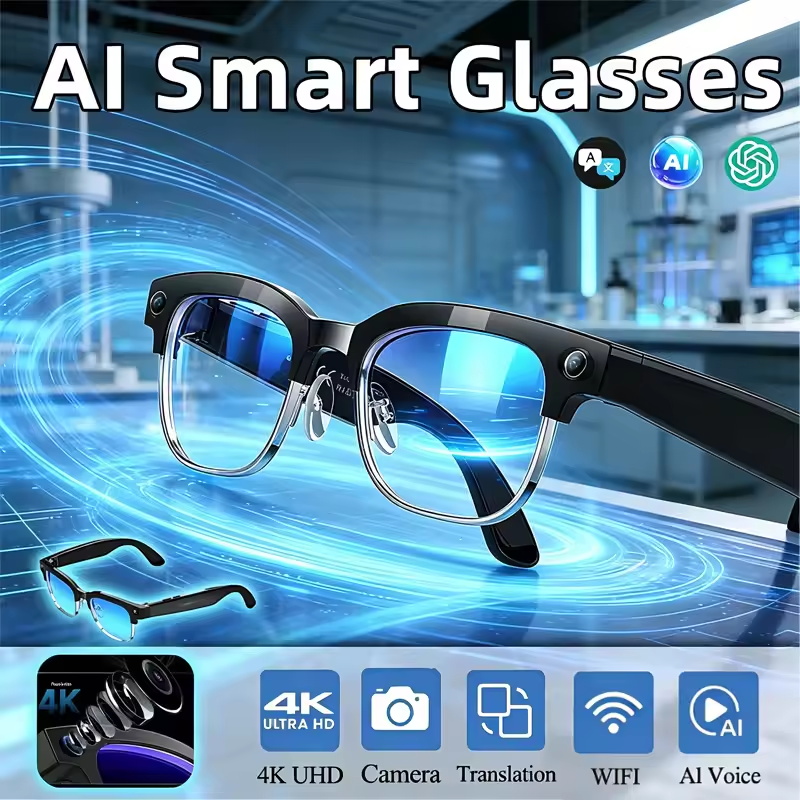 Smart Glasses Lens - Kacamata Pintar 2026 Baru dengan Kamera
