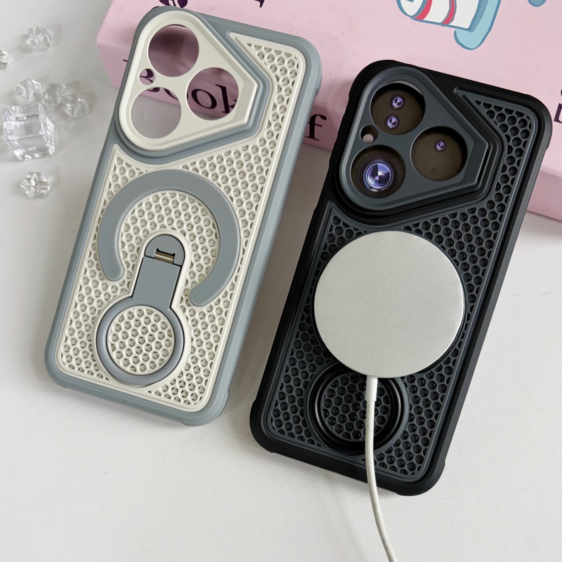 Huawei Pura 70 - Casing Ponsel Mewah dengan Bracket Putar
