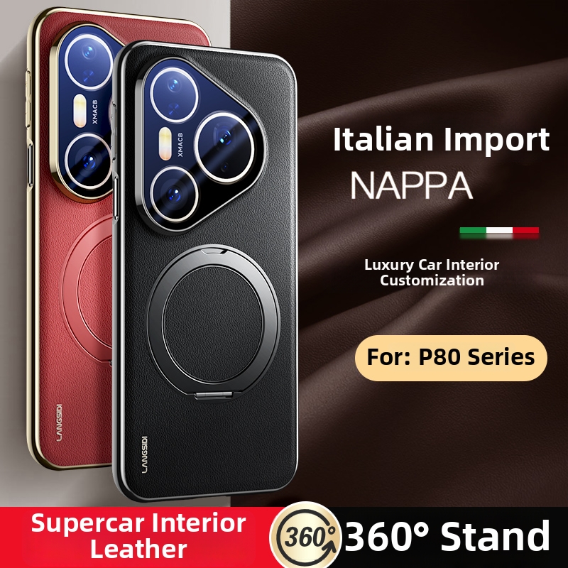 Huawei Pura 70 - Casing Kulit Magnetik untuk Huawei Pura