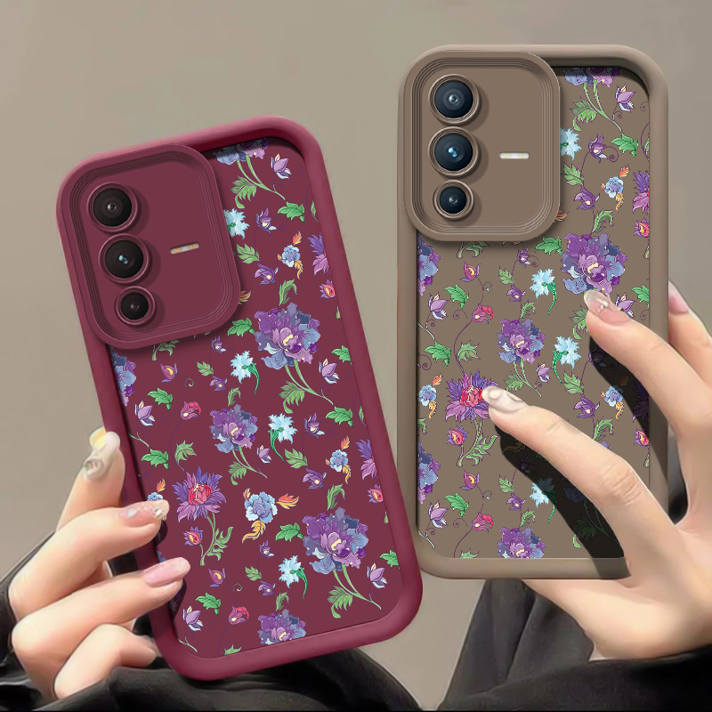 Vivo V40 - Casing Ponsel Matte Lembut untuk Vivo