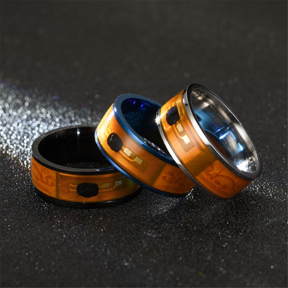 Cincin Pasangan Pria NFC Stain - Smart Ring Nfc Pay ulasan dan harga