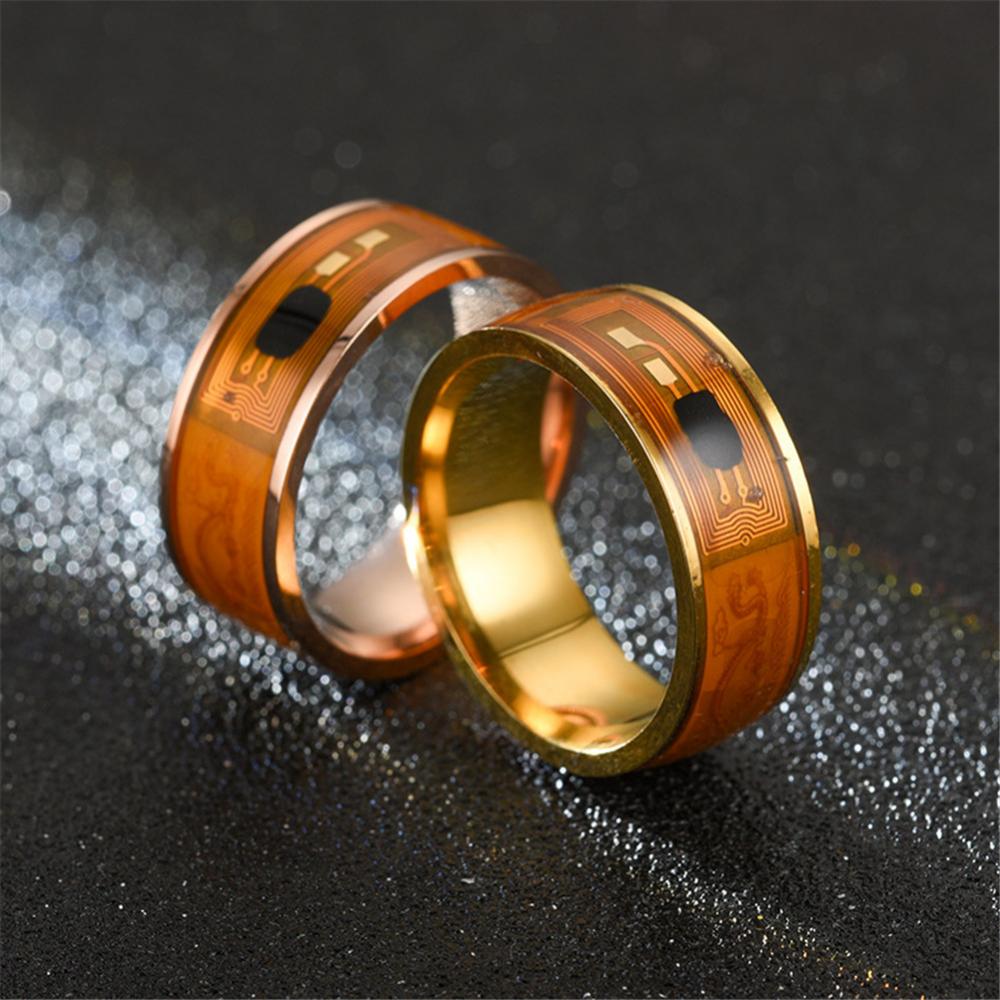 Cincin Pasangan Pria NFC Stain - Smart Ring Nfc Pay ulasan dan harga