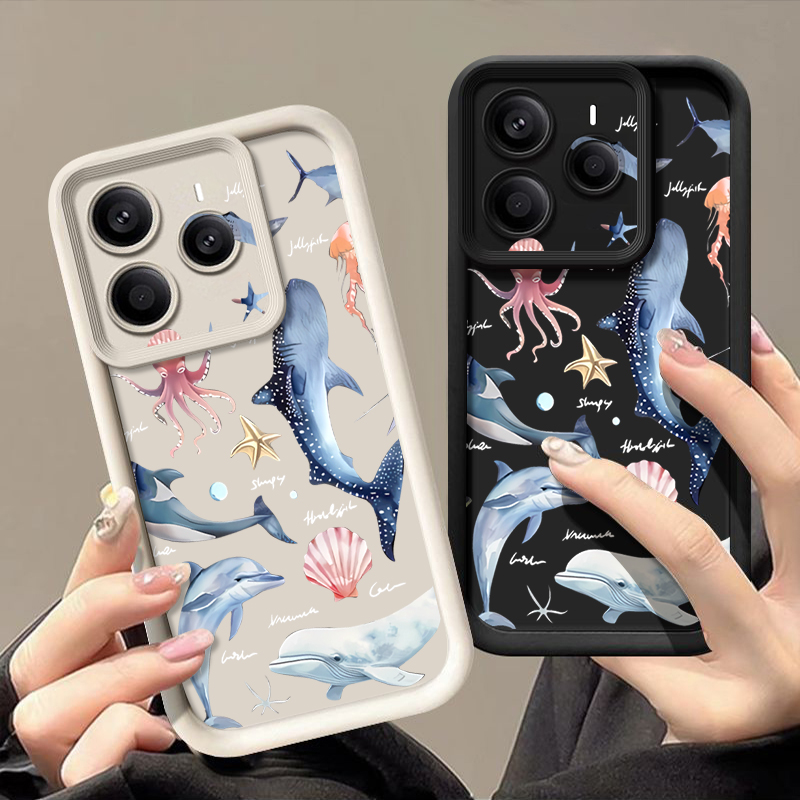 Casing Lembut Bermotif Lumba-l - Xiaomi Redmi Note 14 ulasan dan harga