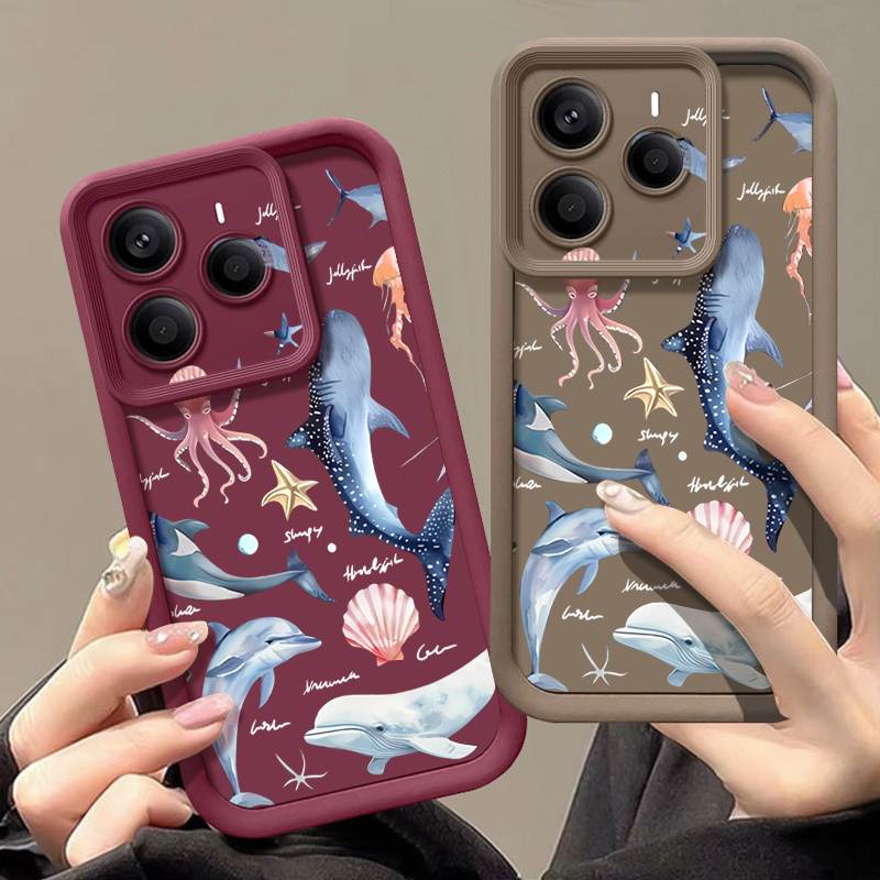 Casing Lembut Bermotif Lumba-l - Xiaomi Redmi Note 14 ulasan dan harga
