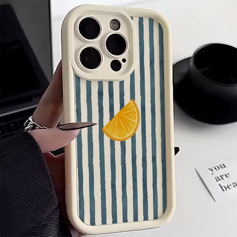 Casing Ponsel Pola Irisan Lemo - Xiaomi Redmi Note 13 ulasan dan harga