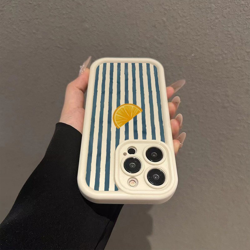 Casing Ponsel Pola Irisan Lemo - Xiaomi Redmi Note 13 ulasan dan harga