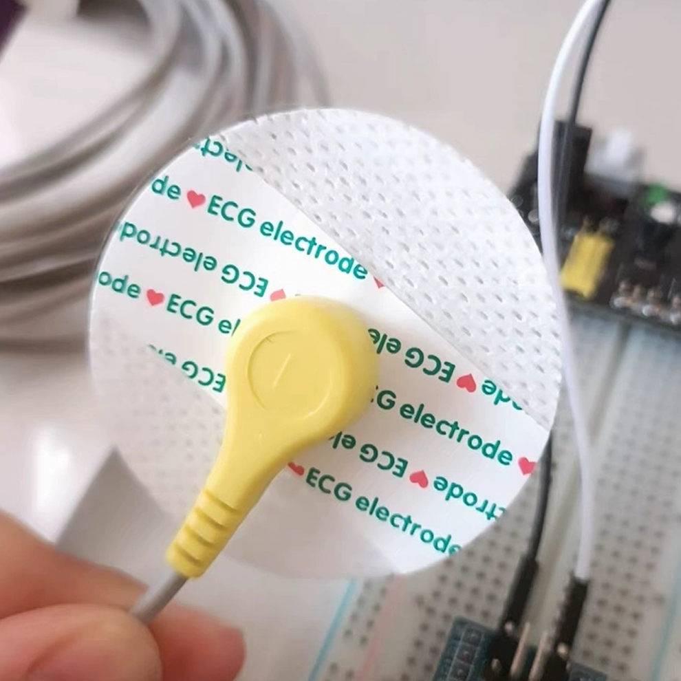 50pcs/1Kantong Elektroda ECG E - Ecg Patch Monitor ulasan dan harga