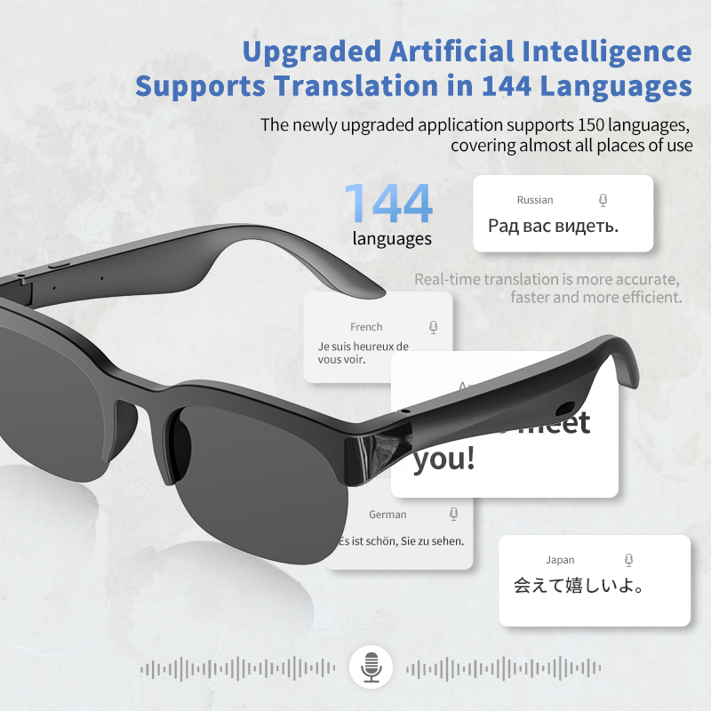 Kacamata Audio Pintar Kacamata - Smart Glasses Lens ulasan dan harga