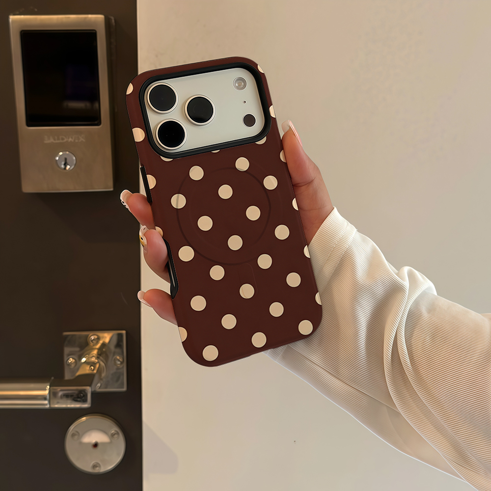 Casing Ponsel Motif Polkadot C - Apple Iphone 15 ulasan dan harga