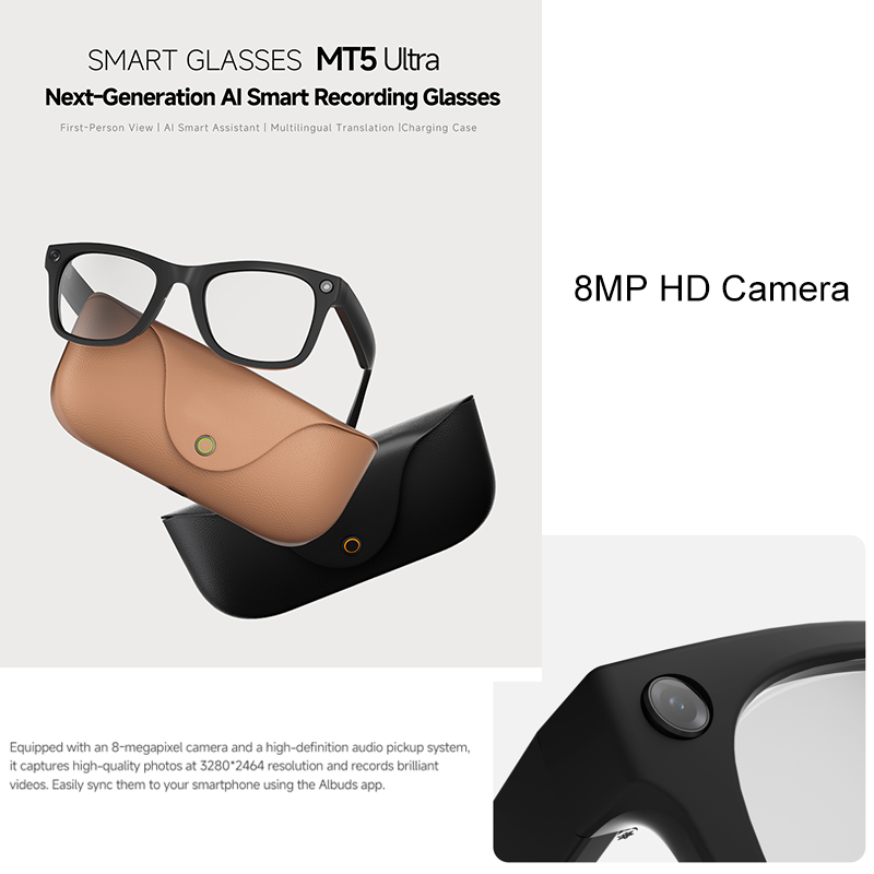 Kacamata Pintar AI 2026 HD 800 - Smart Glasses Lens ulasan dan harga