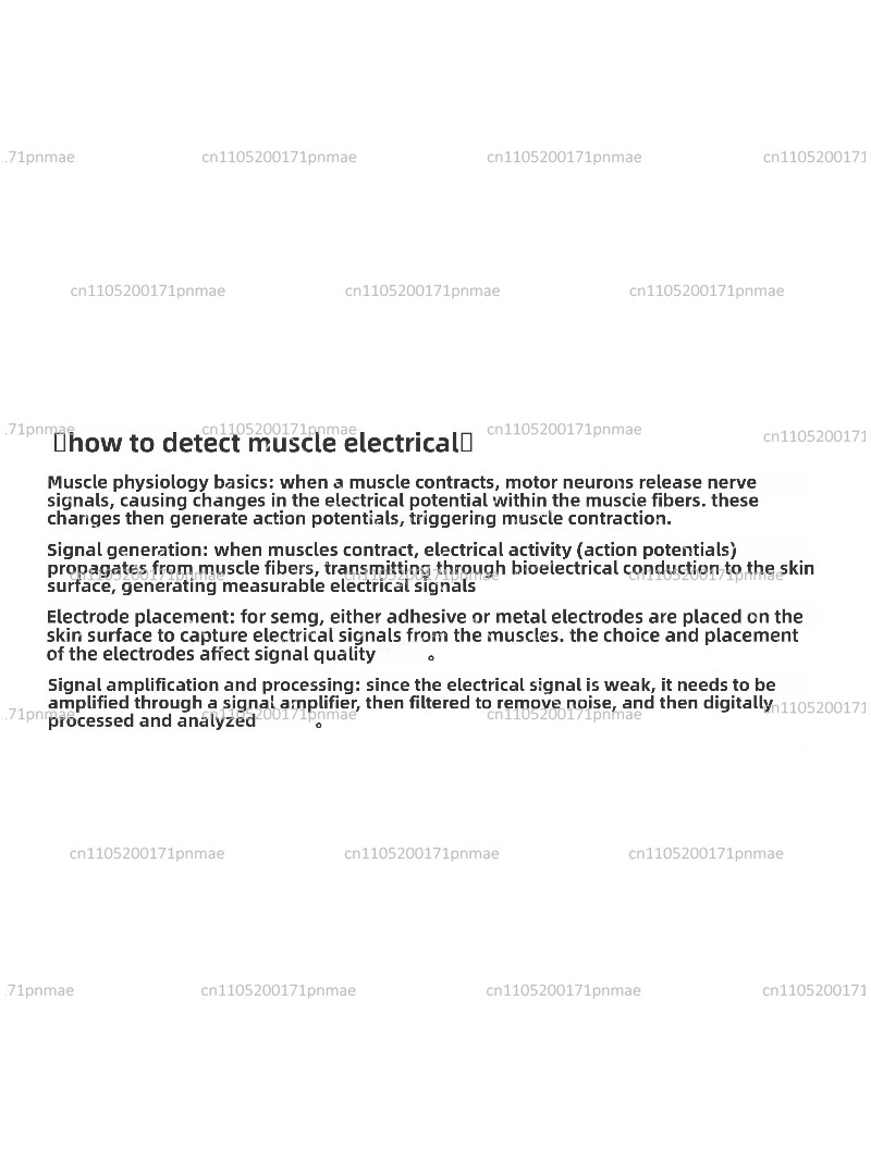 Sensor Elektroda Kering SEMG,  - Muscle Sensor Emg ulasan dan harga
