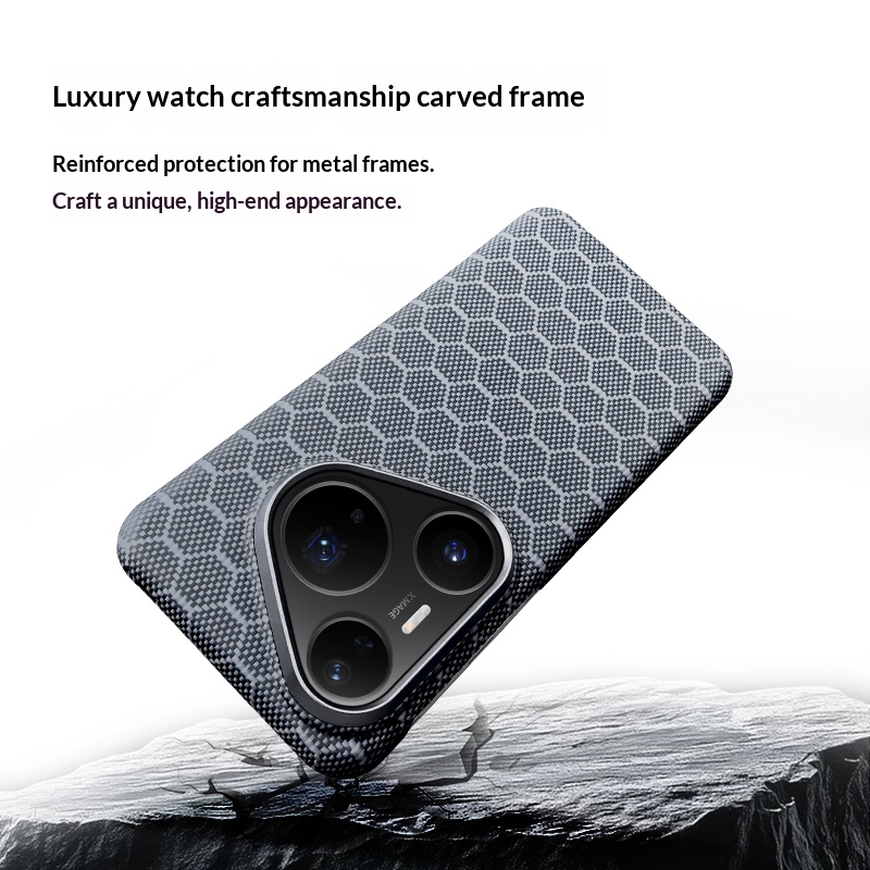 Casing Ponsel Serat Aramid Kev - Huawei Pura 70 ulasan dan harga