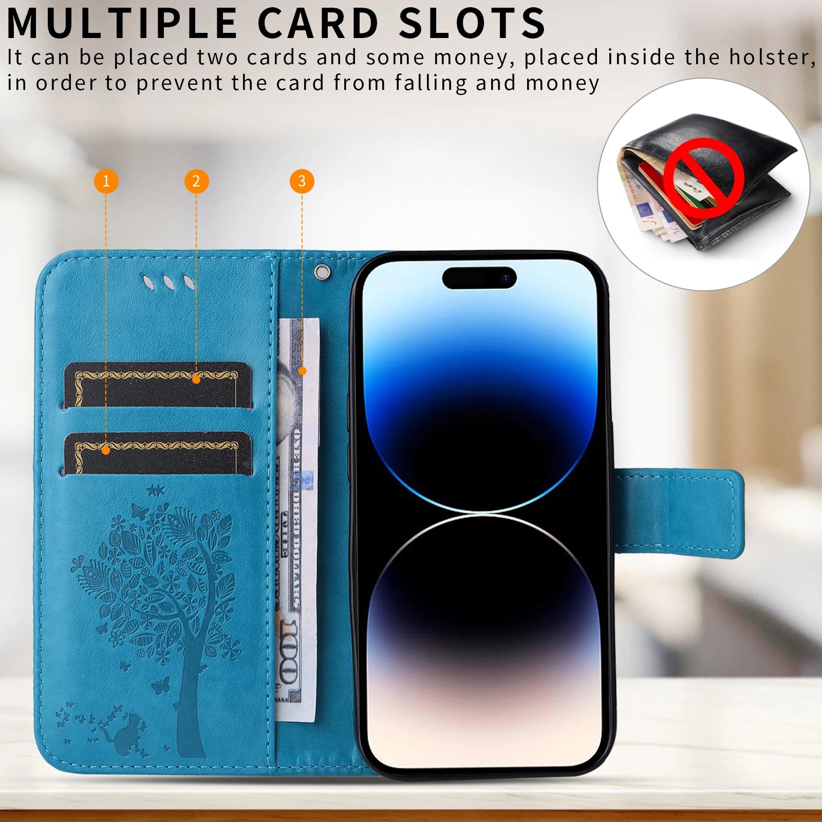 Casing Dompet Kulit Lipat untu - Oppo Find X8 ulasan dan harga