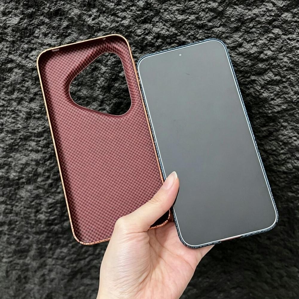 Casing Ponsel Tekstur Serat Ka - Huawei Pura 70 ulasan dan harga