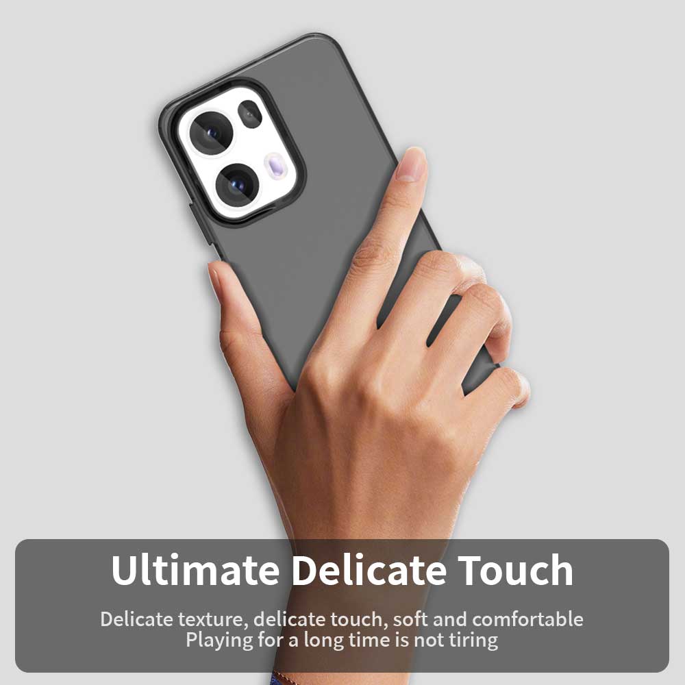 Casing Transparan Matte Warna  - Oppo Reno 12 ulasan dan harga