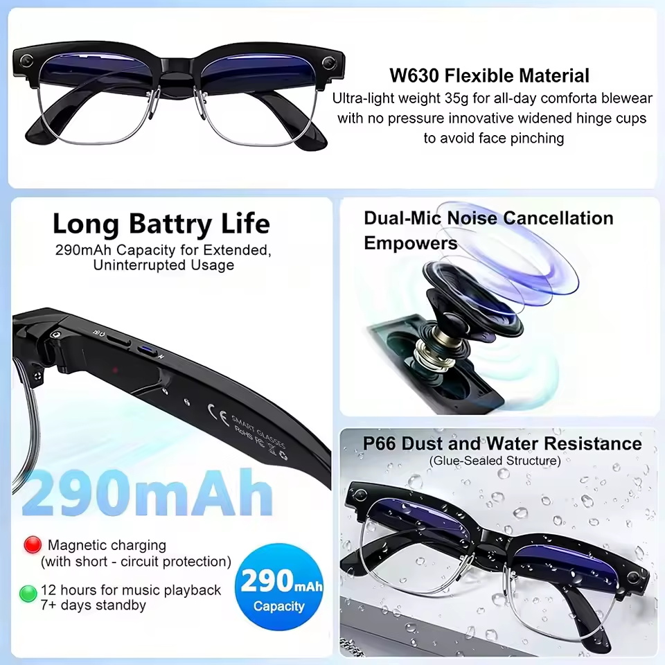Kacamata Pintar 2026 Baru deng - Smart Glasses Lens ulasan dan harga