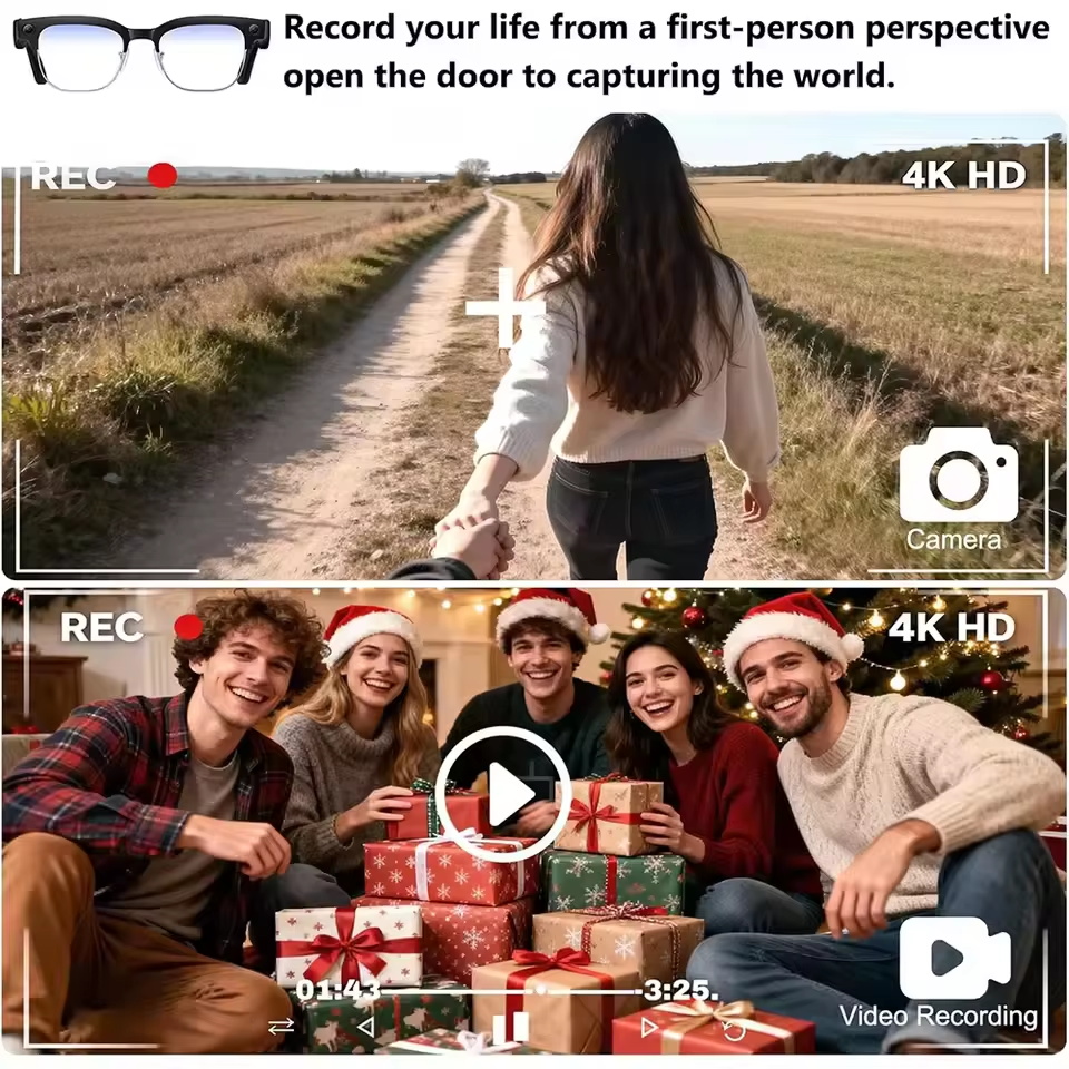 Kacamata Pintar 2026 Baru deng - Smart Glasses Lens ulasan dan harga