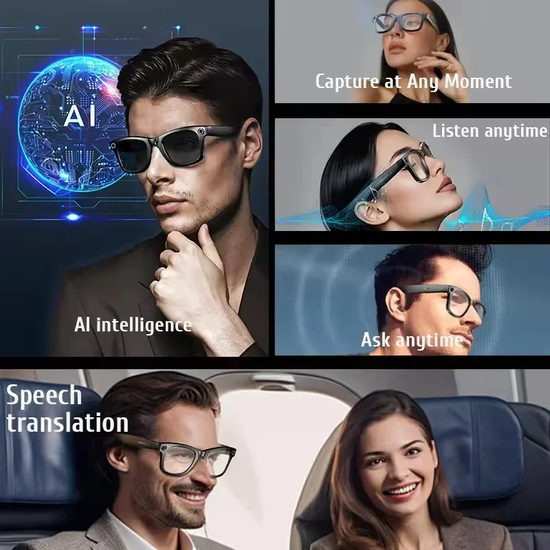 Kacamata Pintar Lenovo 8K HD A - Smart Glasses Lens ulasan dan harga