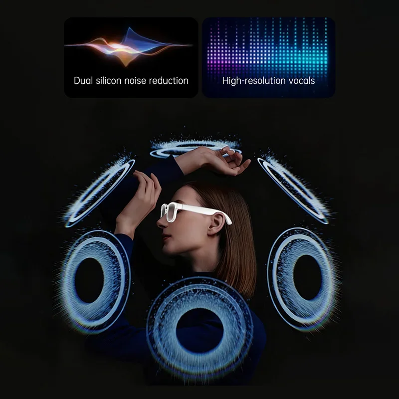 Kacamata Pintar Lenovo 8K HD A - Smart Glasses Lens ulasan dan harga