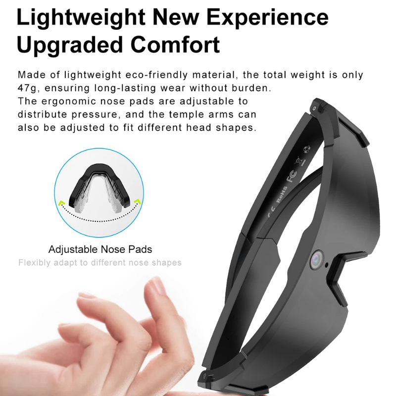 Kacamata Pintar Mijia Al untuk - Smart Glasses Lens ulasan dan harga