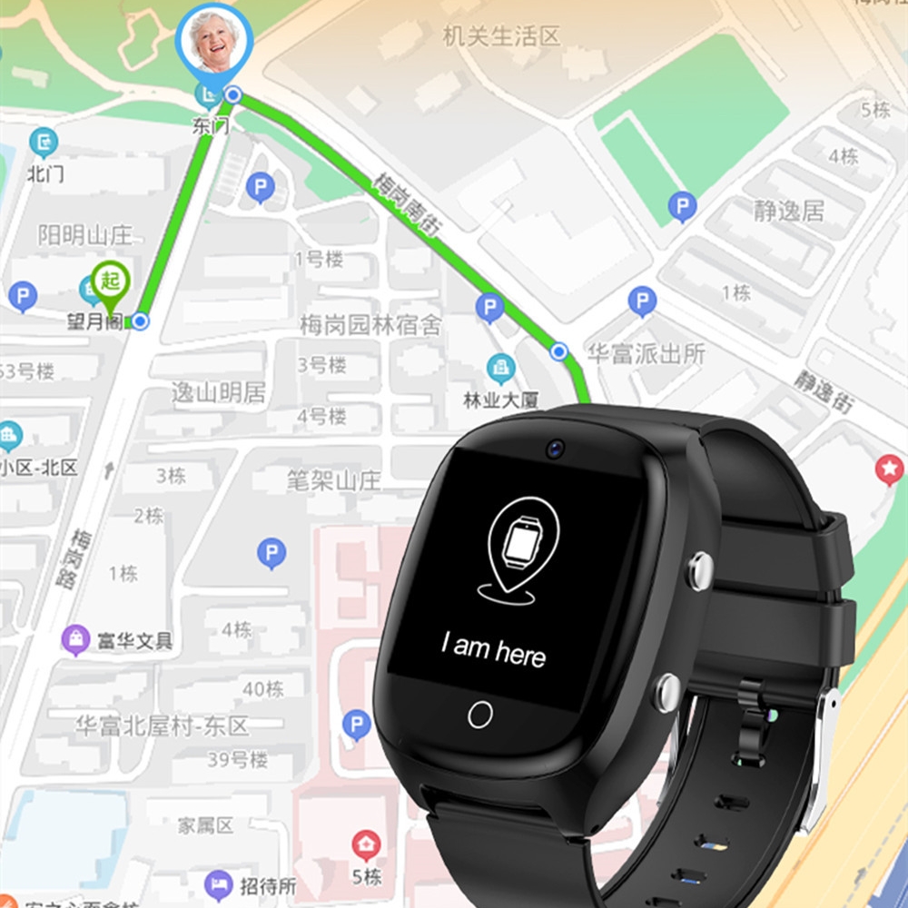Jam Tangan Pintar untuk Lansia - Fall Detection Watch ulasan dan harga