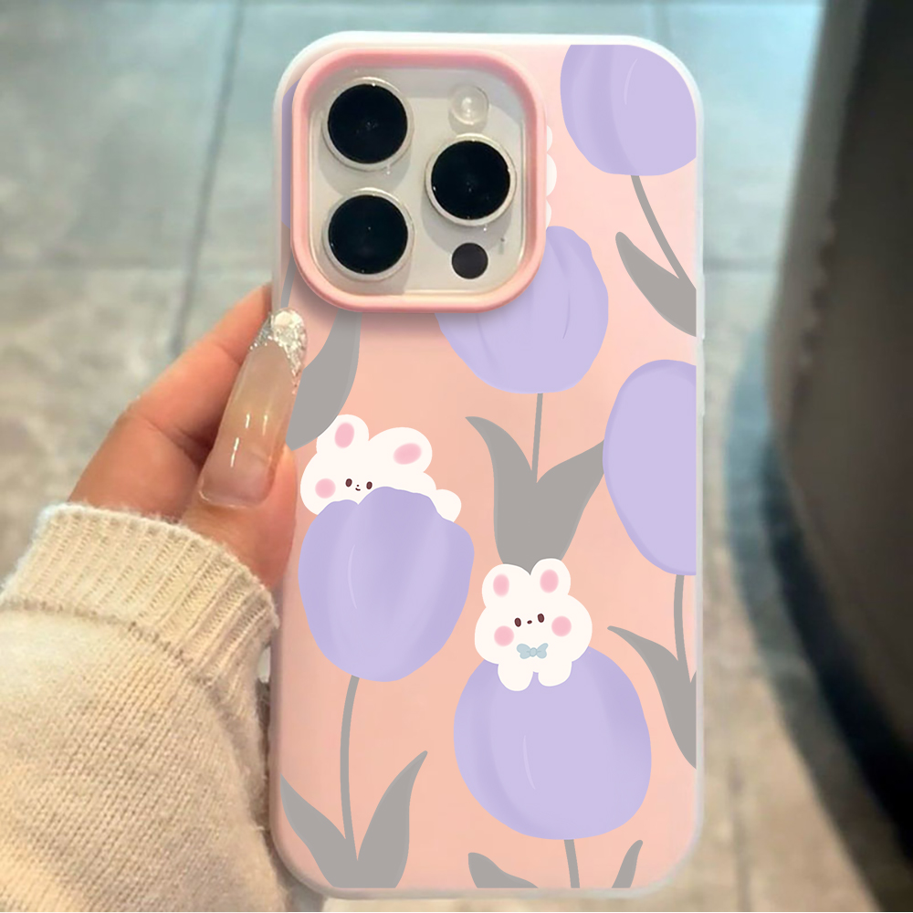 Casing Ponsel Tulip Lavender L - Xiaomi Redmi Note 14 ulasan dan harga